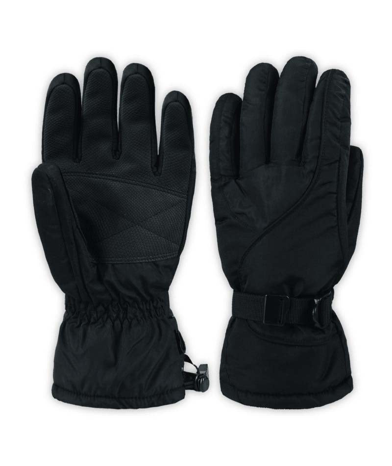 MMogulIIGlove-Pair of black gloves on a white background