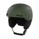 Mod1ProMIPS-Green helmet with black chin strap on a white background