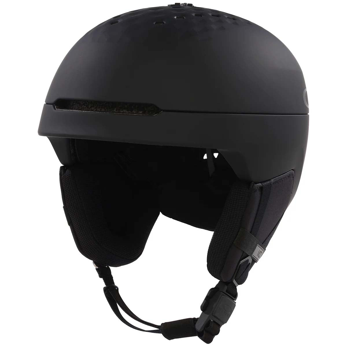 MOD3MIPS-Black helmet with ear covers on a white background