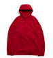 MOakPulloverHoodie-Red hoodie on a white background