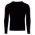 MPerformanceStretchCrew- Black long sleeve on a white background