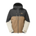 MPictureObjectJacket-Two-tone jacket with black and beige colors on a white background
