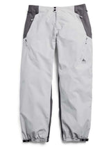 MReserve2LRelaxedPants-Gray pants with black accents on a white background