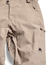 MReserve2LRelaxedPants-Beige pants with a brand logo on a white background