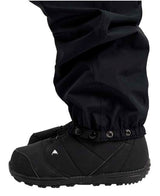 MReserve2LRelaxedPants-Black pants with a brand logo on a white background