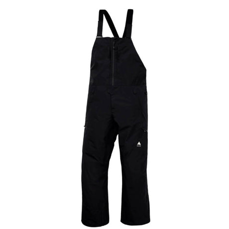 MReserveGORE-TEX2LBib-Black bib overalls on a white background
