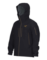 MRushJacket- A black full zip jacket on a white background