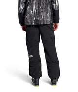MSliderPant-Black pants with a brand logo on a white background