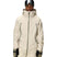 MSmarty3-in-1Rodeo3LJacket-Person wearing a beige ski suit with goggles on a white background