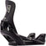 MStep-On-Black snowboard binding on a white background