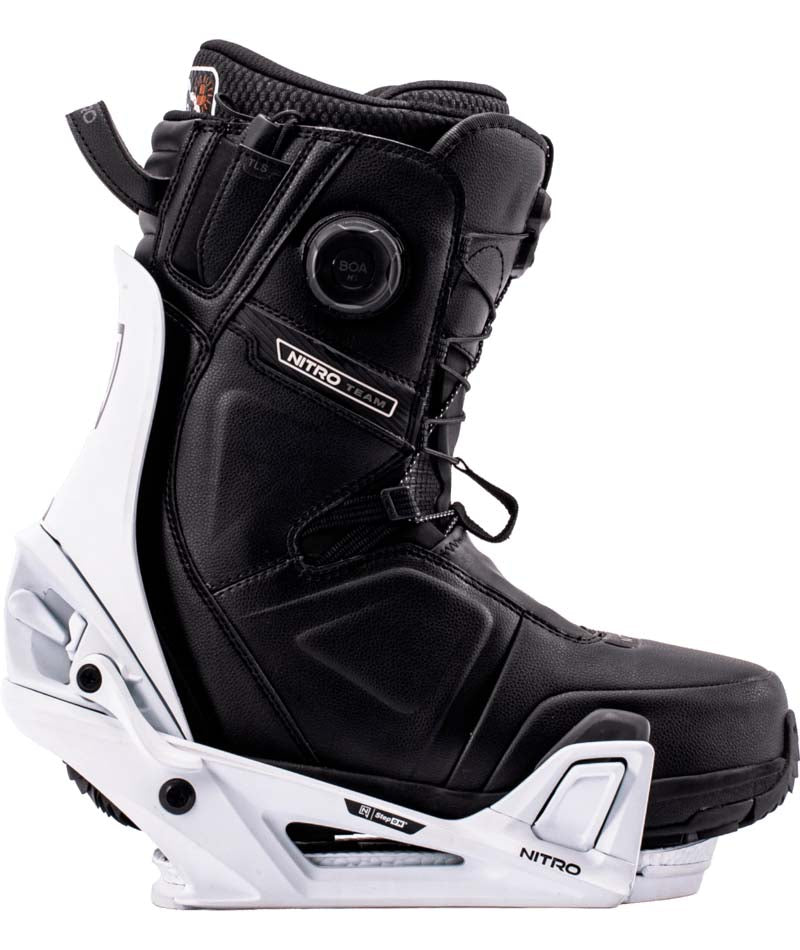 MStep-On-White snowboard binding on a white background