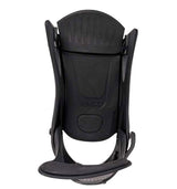 MStepOnCartelXSnowboardBindings-Black snowboard binding on a white background
