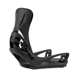 MStepOnGenesisReFlexSnowboardBindings-Black snowboard binding on a white background