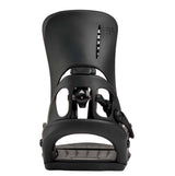 MStepOnGenesisReFlexSnowboardBindings-Black snowboard binding on a white background