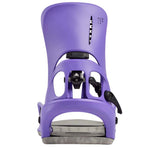 MStepOnGenesisReFlexSnowboardBindings-Purple snowboard binding on a white background