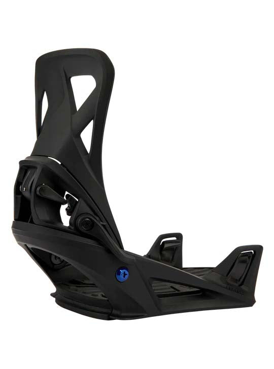 MStepOnXReFlexSnowboardBindings-Black snowboard binding on a white background