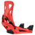 MStepOnXReFlexSnowboardBindings-Red snowboard binding on a white background