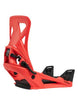 MStepOnXReFlexSnowboardBindings-Red snowboard binding on a white background