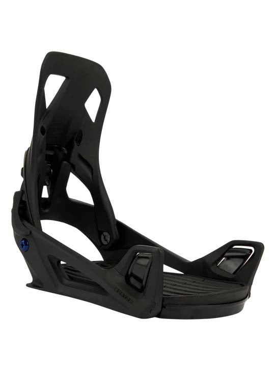 MStepOnXReFlexSnowboardBindings-Black snowboard binding on a white background
