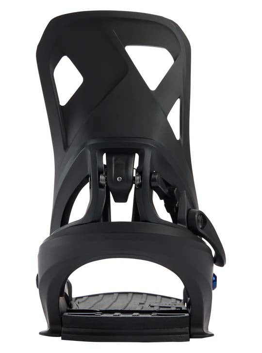 MStepOnXReFlexSnowboardBindings-Black snowboard binding on a white background