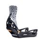 MStepOnXReFlexSnowboardBindings-Black, orange, and gray snowboard binding on a white background