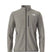 MSummitFUTUREFLEECEFullZipJacket-Gray jacket with black zipper and The North Face logo on a white background