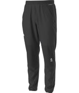 MSummitFUTUREFLEECEPant-Black pants with a brand logo on a white background