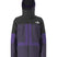 MSummitVerbierGTXJacket- Black and Purple hooded jacket with North Face logo on white background