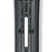 MTHECURVGT76_RSW10PR-A single ski shown vertically against a plain white background, with a dark gray body and bright blue branding and base graphics.