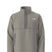 MTNFFleeski1_4ZipPullover- Beige quarter zip with The North Face logo on a white background