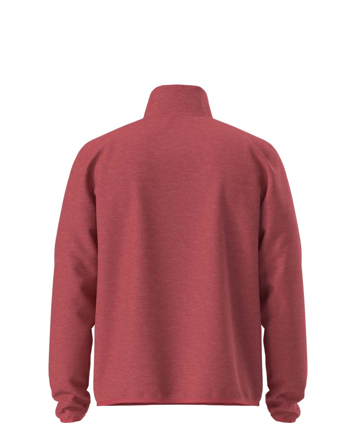 MTNFPerformanceFleece1_4Zip-Red quarter zip on a white background