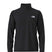 MTexturedCapRock1_4Zip-Black long-sleeve quarter zip on a white background