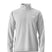MTexturedCapRock1_4Zip-Light gray long-sleeve quarter zip on a white background