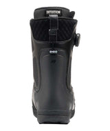 MTheory- Black snowboard boot on a white background