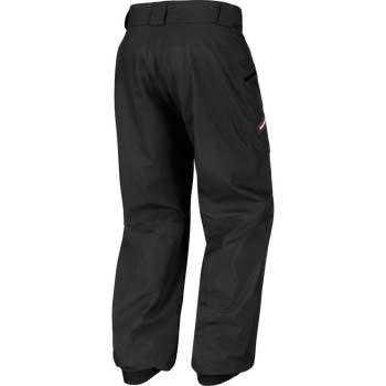 MVenomShellPant-Black ski and snowboard pants on a white background