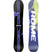 MViper- Two views of a 'Rome' snowboard on a white background
