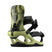 MVoltFase-Green and black snowboard binding with 'Rome' branding on a white background