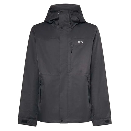 MWestviewJacket- Black jacket with a hood on a white background