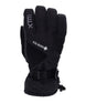 MWhistlerIIGlove-Black glove with GORE-TEX branding on a white background