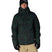 MWoodlandInsulatedJacket-Person wearing a green plaid jacket with a white background