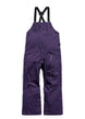 M_ak_CyclicGORE-TEX2LBibPants-Purple snow pants with suspenders on a white background