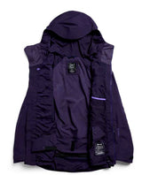 M_ak_CyclicGORE-TEX2LJacket-Purple jacket with a hood on a white background