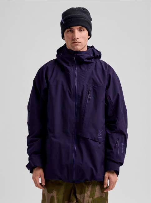 M_ak_CyclicGORE-TEX2LJacket-Purple jacket with a hood on a white background