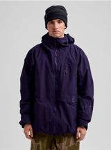M_ak_CyclicGORE-TEX2LJacket-Purple jacket with a hood on a white background