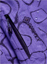 M_ak_SwashSyntheticInsulatedGORE-TEX2LJacket-Purple jacket with a geometric pattern on a white background