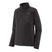 Patagonia R1 Air Zip Neck Mens-Black fleece pullover with a brand logo on a light gray background