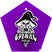 MagicScraper- Purple hexagon shaped scraping tool on a white background