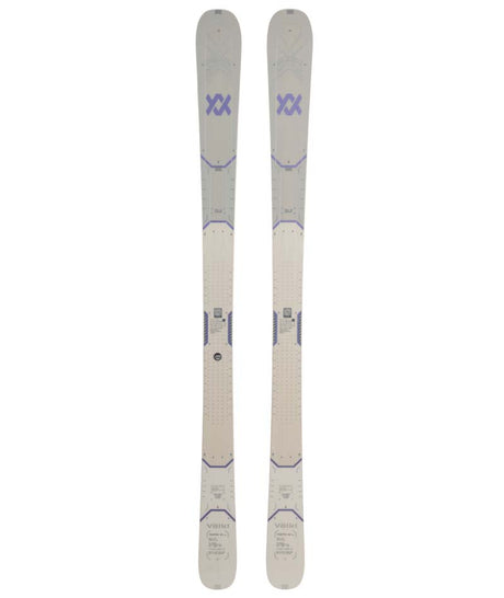 Mantra84WFlat-Pair of skis with a visible brand logo on a white background