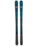 Mantra88Flat-Pair of blue skis with bindings on a white background