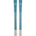 Mantra88WFlat-Pair of blue skis with a visible brand logo on a white background